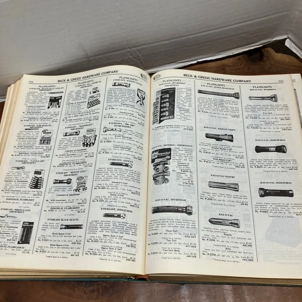 Beck and Gregg Hardware Catalog Vintage 1950s 1960s Supplies Collectible Trade